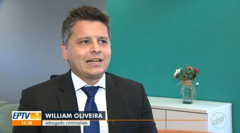 Dr. William Oliveira em entrevista na TV